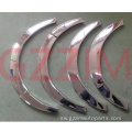 Hiace 2005-2014 Chromed Fender gurudumu la eyebrow mlinzi wa eyebrow